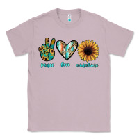 Lilac peace love sunshine Classic Tee - JahusDesignShop