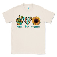 Natural peace love sunshine Classic Tee - JahusDesignShop