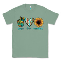 Sage peace love sunshine Classic Tee - JahusDesignShop