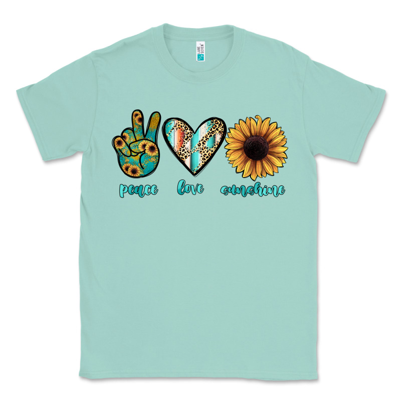 Peace Love Sunshine Classic Tee by JahusDesignShop | Teevron