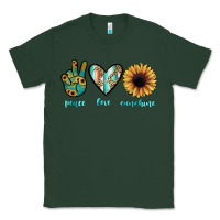 Sports Green peace love sunshine Classic Tee - JahusDesignShop