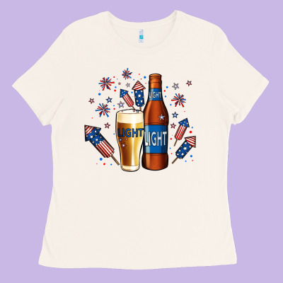 Just Here For The Light Ladies Tee Designed By Jasminsmagicworld