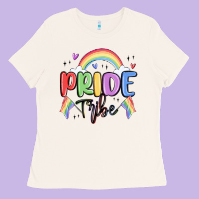 Pride Tribe Ladies Tee Designed By Maliassmallbusiness