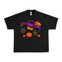 Black halloween jack o lantern monster truck Urban Heavy Tee - Jasminsmagicworld