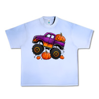 Grape Ice halloween jack o lantern monster truck Urban Heavy Tee - Jasminsmagicworld
