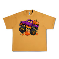 Peanut Butter halloween jack o lantern monster truck Urban Heavy Tee - Jasminsmagicworld