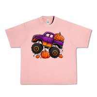 Salmon halloween jack o lantern monster truck Urban Heavy Tee - Jasminsmagicworld