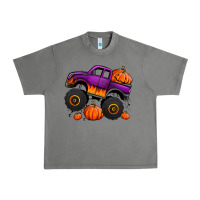 Tornado halloween jack o lantern monster truck Urban Heavy Tee - Jasminsmagicworld