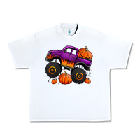 White halloween jack o lantern monster truck Urban Heavy Tee - Jasminsmagicworld