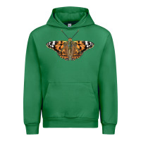Emerald Painted Lady Urban Hoodie - LillyAllenDesigns