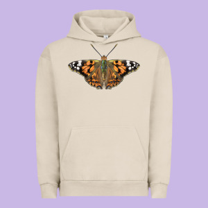 Painted Lady Urban Hoodie Designed By Lillyallendesigns