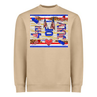 Mushroom 4 th of july Heavyweight Sweatshirt - TumblerDesignByShophia