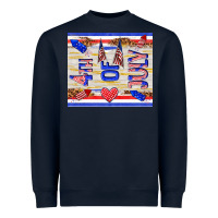 Navy 4 th of july Heavyweight Sweatshirt - TumblerDesignByShophia
