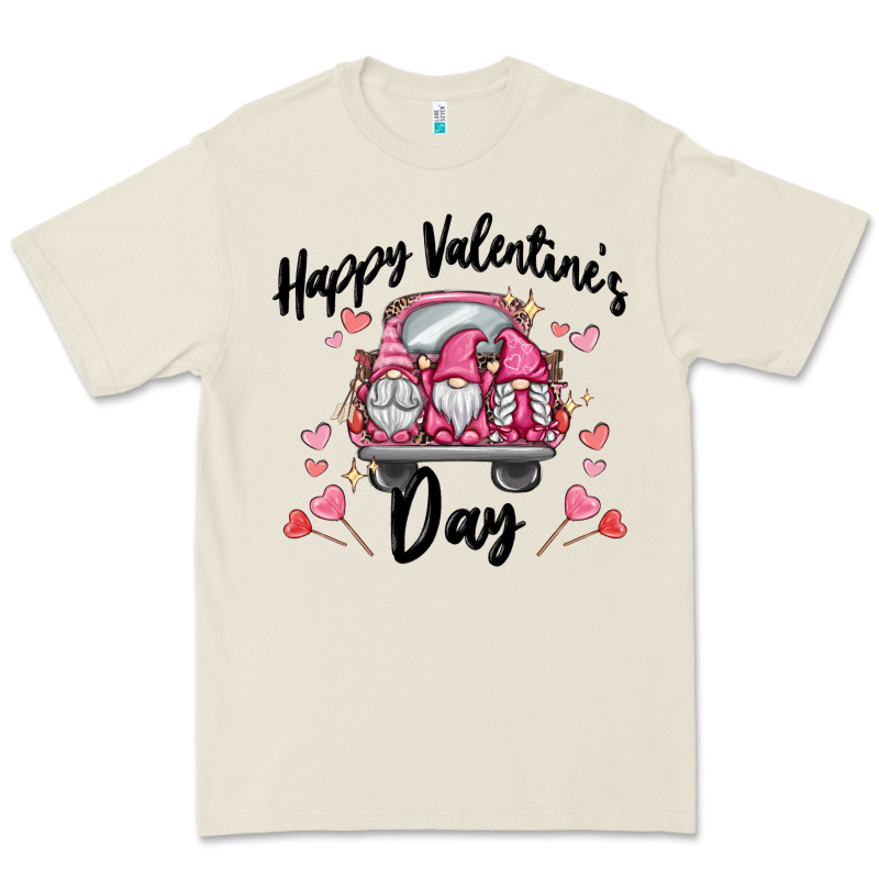 Happy Valentine's Day Gnome Truck Premium Tee by MaliasSmallBusiness | Teevron