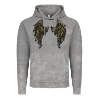 Cloud Rock leopard camouflage wings Vintage Hoodie - RanaPortraitStore