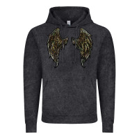 Vintage Black leopard camouflage wings Vintage Hoodie - RanaPortraitStore
