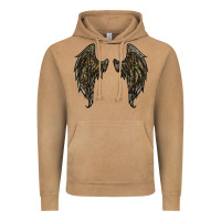 Vintage Camel leopard camouflage wings Vintage Hoodie - RanaPortraitStore