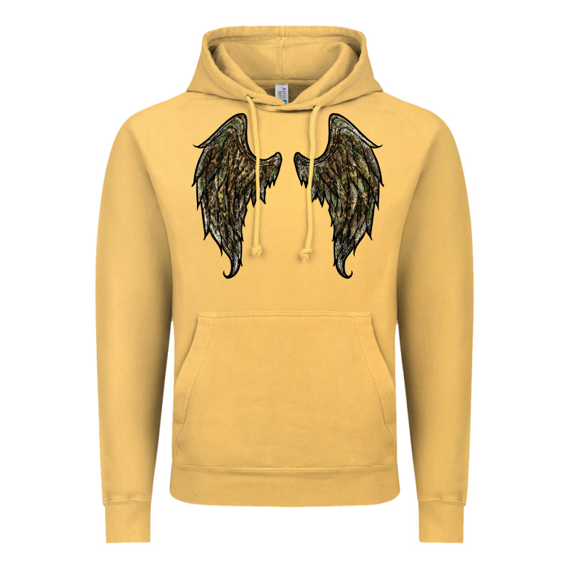 Leopard Camouflage Wings Vintage Hoodie by RanaPortraitStore | Teevron