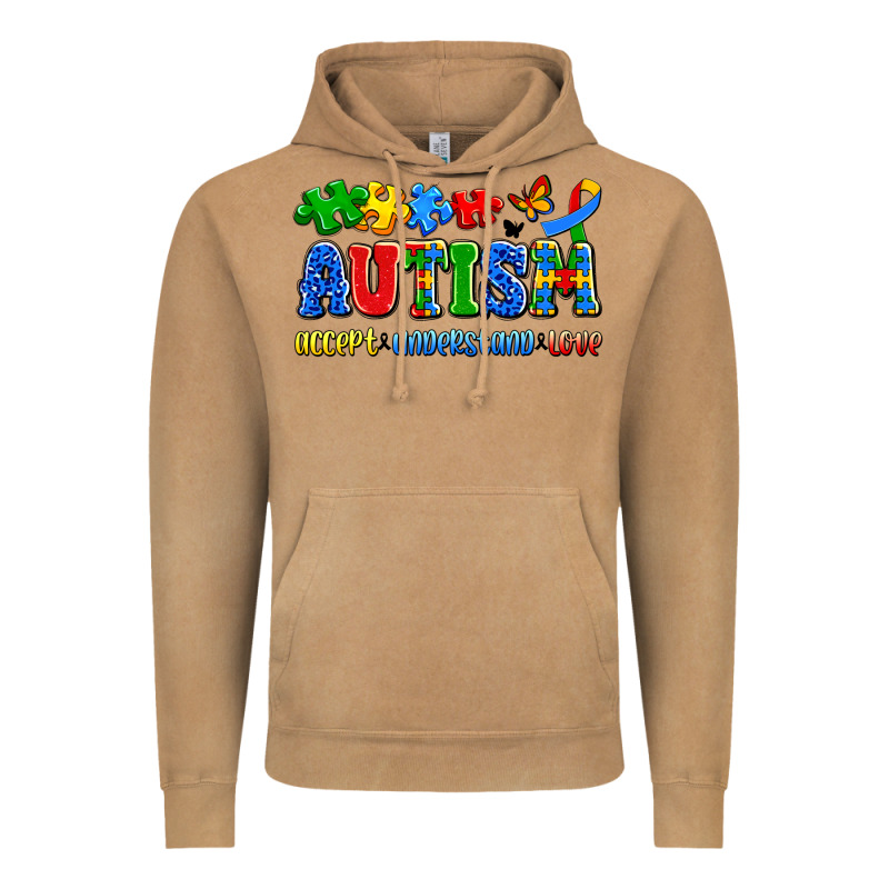 Autism Accept Understand Love Vintage Hoodie by Artiststas | Teevron