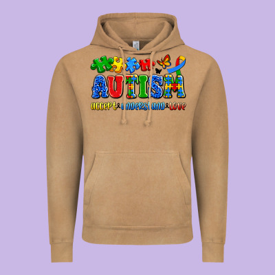 Autism Accept Understand Love Vintage Hoodie Designed By Artiststas