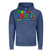 Vintage Denim autism accept understand love Vintage Hoodie - Artiststas