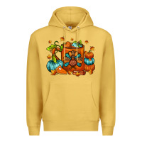 Antique Gold Thanksgiving Coffee Mug Premium Hoodie - FaDigitalArtStudio