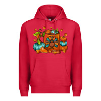 Cardinal Thanksgiving Coffee Mug Premium Hoodie - FaDigitalArtStudio