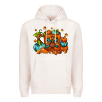 Pale Pink Thanksgiving Coffee Mug Premium Hoodie - FaDigitalArtStudio