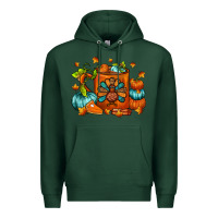 Sports Green Thanksgiving Coffee Mug Premium Hoodie - FaDigitalArtStudio