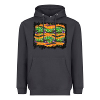 Smoke Halloween Skull Background Heavyweight Hoodie - BundleAndBundleShop