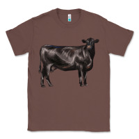 Chestnut black angus cow Classic Tee - LillyAllenDesigns