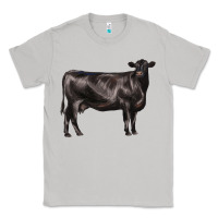 Moon Dust black angus cow Classic Tee - LillyAllenDesigns
