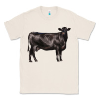 Natural black angus cow Classic Tee - LillyAllenDesigns