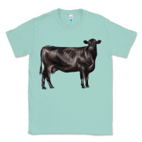 Seafoam black angus cow Classic Tee - LillyAllenDesigns