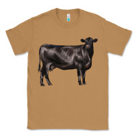 Toasted Coconut black angus cow Classic Tee - LillyAllenDesigns