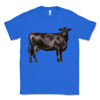 True Royal black angus cow Classic Tee - LillyAllenDesigns