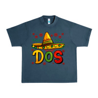 Midnight Navy dos my second mexican birthday Urban Heavy Tee - Jasminsmagicworld