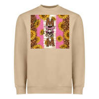 Mushroom skull mom sunflowers Heavyweight Sweatshirt - TumblerDesignByShophia