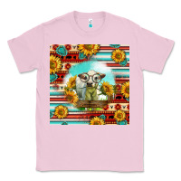 Bubblegum Pink Charolais Calf Gemstone Classic Tee - LillyAllenDesigns