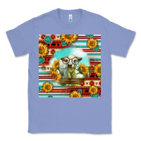 Colony Blue Charolais Calf Gemstone Classic Tee - LillyAllenDesigns