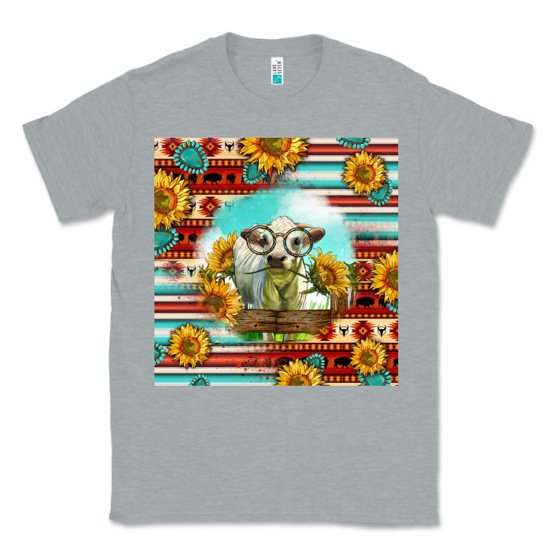 Charolais Calf Gemstone Classic Tee by LillyAllenDesigns | Teevron