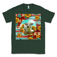 Sports Green Charolais Calf Gemstone Classic Tee - LillyAllenDesigns