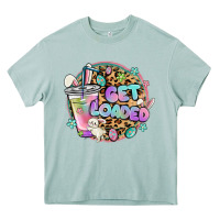 Arona get loaded rabbit and easter Heavy Core Tee - MaliasSmallBusiness