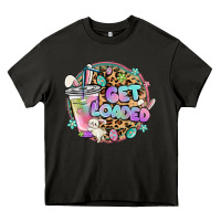 Asphalt get loaded rabbit and easter Heavy Core Tee - MaliasSmallBusiness