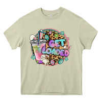 Mossy get loaded rabbit and easter Heavy Core Tee - MaliasSmallBusiness