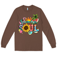 Chestnut summer soul Long Sleeve Tee - NancyCooperArtShop