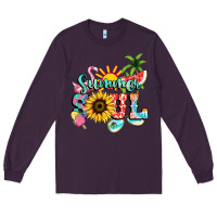 Plum summer soul Long Sleeve Tee - NancyCooperArtShop