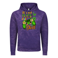 Cloud Purple it s not luck skill Vintage Hoodie - Artiststas