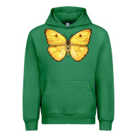 Emerald Cloudless Sulphur Butterfly Urban Hoodie - LillyAllenDesigns