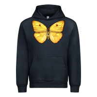 Navy Cloudless Sulphur Butterfly Urban Hoodie - LillyAllenDesigns
